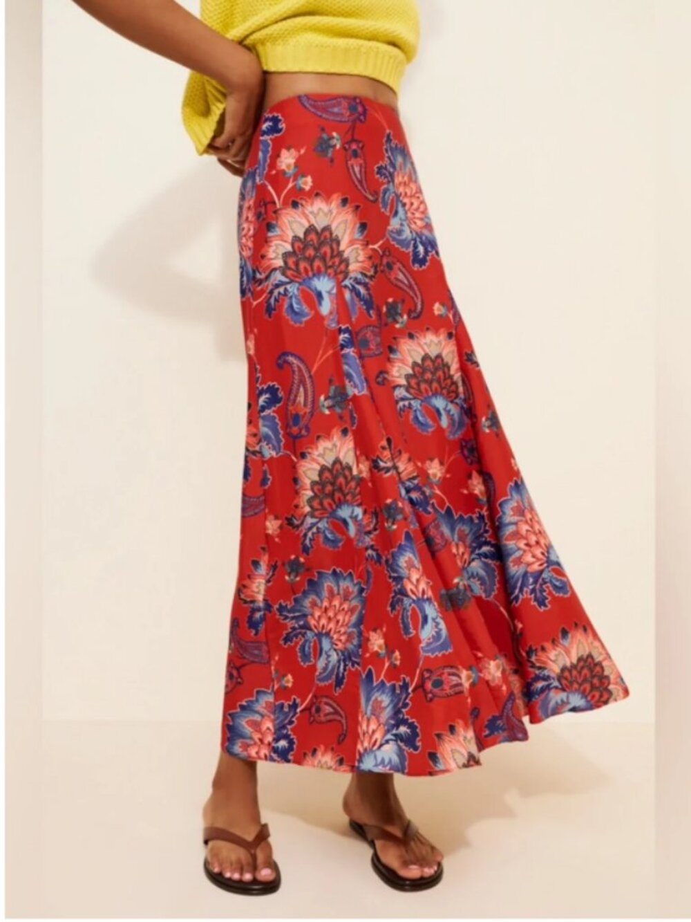 Farm Rio Luang Maxi Skirt Size M